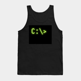 MS DOS Tank Top